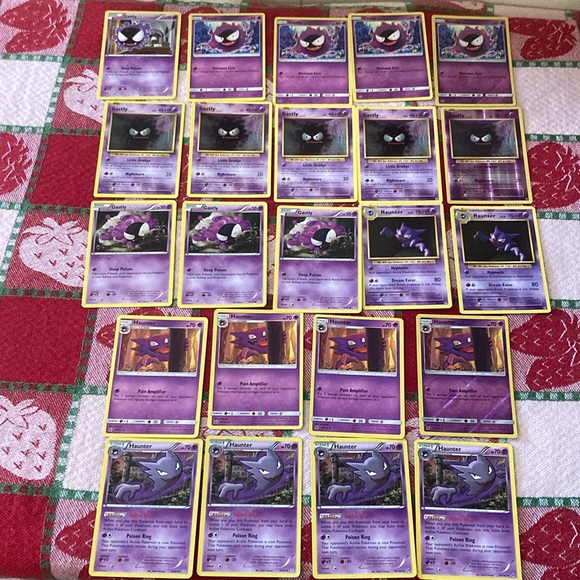 Pokémon TCG Gastly/Haunter Bundle (23 Cards) - Picture 2 of 13